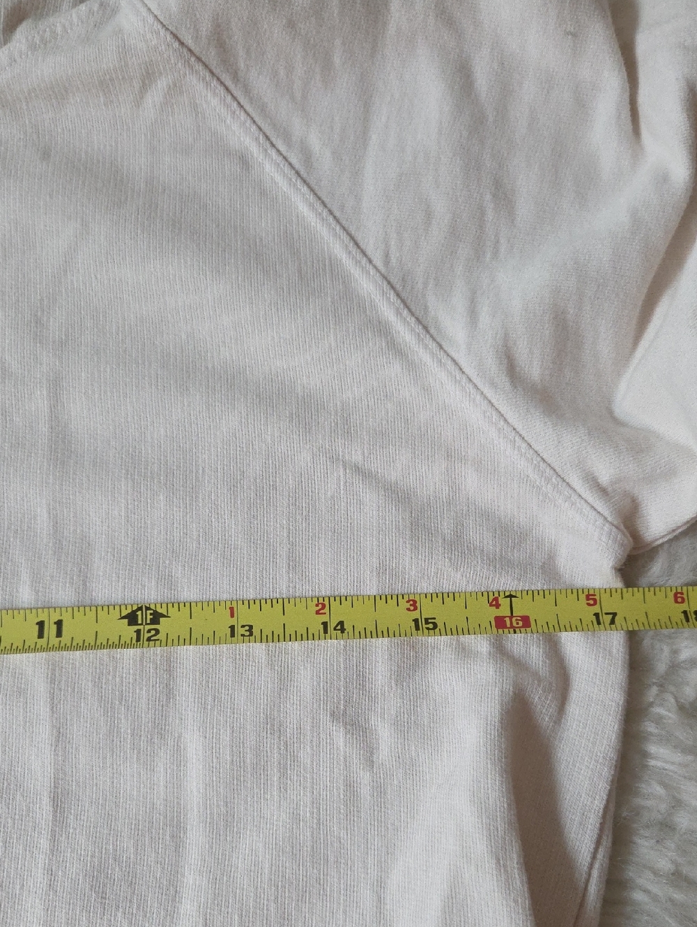 Year of Ours Sweatshirt Onesie Jumpsuit Sz S Bone 100% Cotton - Picture 12 of 16